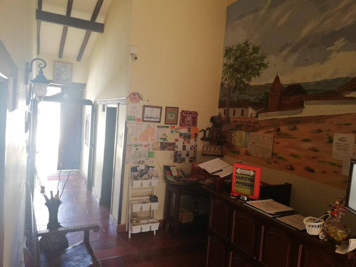 Hostal La Mansion De Virginia Barichara Exterior photo