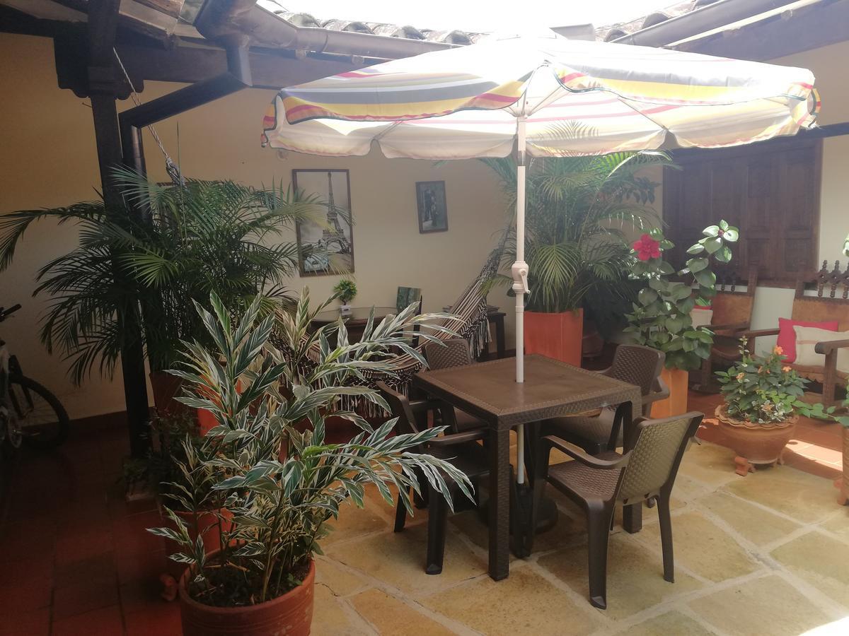 Hostal La Mansion De Virginia Barichara Exterior photo
