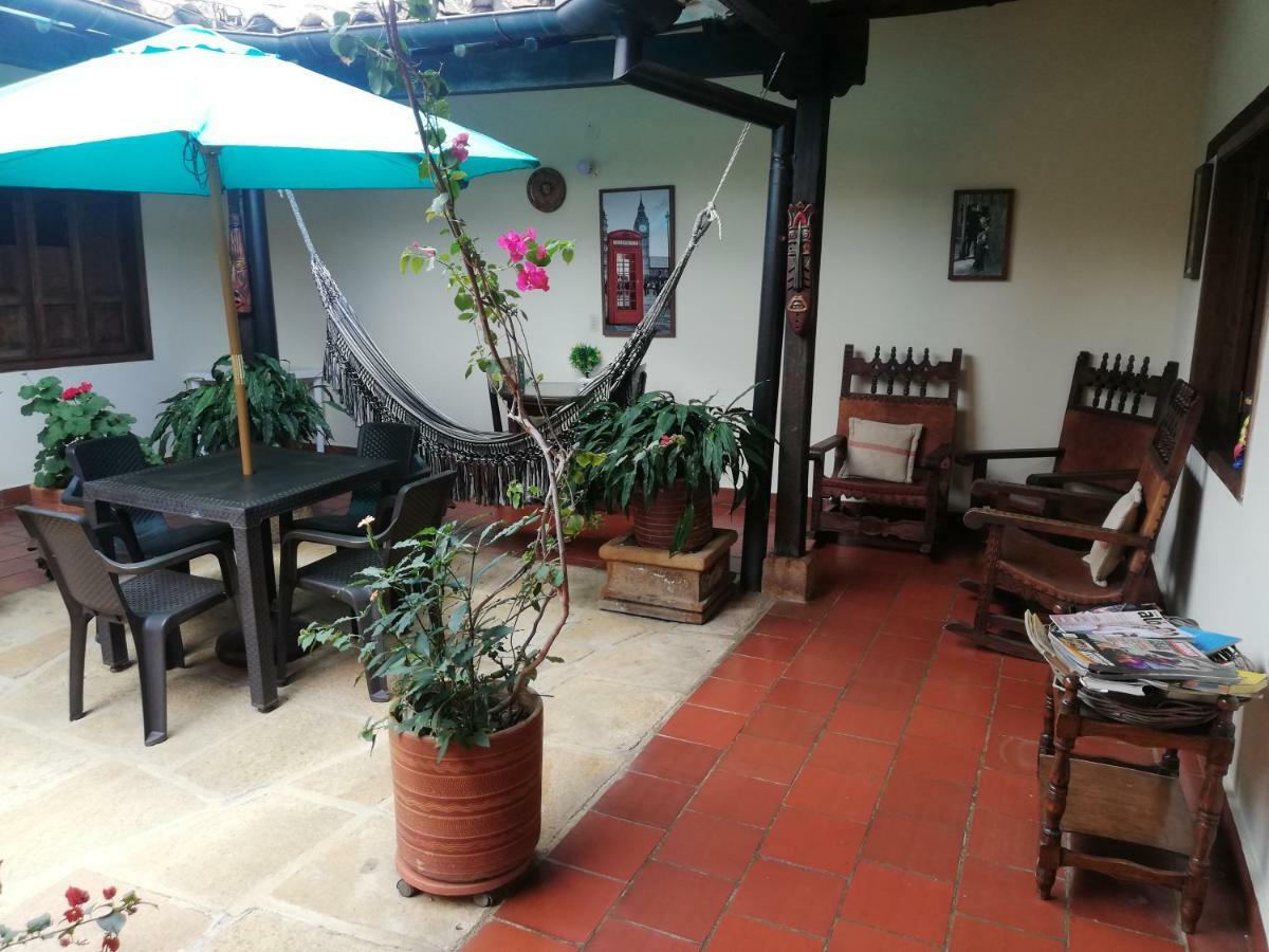 Hostal La Mansion De Virginia Barichara Exterior photo