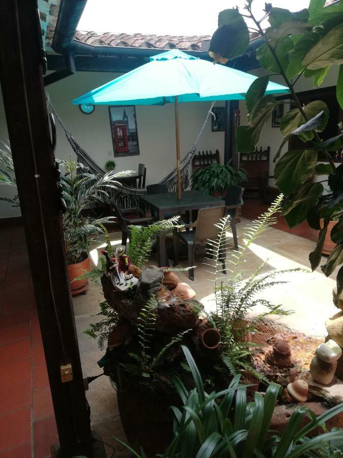 Hostal La Mansion De Virginia Barichara Exterior photo